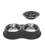 Pet Slow Feeding Bowl Removable Dogcat - Evallys.com