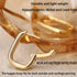 6 Pairs Chunky Gold Hoop Earrings Set for Women 14K Gold Plated Hypoallergenic Thick Open Huggie Hoop Set Jewelry for Gifts 01-Gold - Evallys.com # #