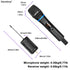 Depusheng W8 - 1 Wireless Microphone – UHF Handheld Mic for Karaoke & Events - Evallys.com