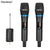 Depusheng W8 - 1 Wireless Microphone – UHF Handheld Mic for Karaoke & Events - Evallys.com