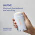 Native Deodorant | Natural Deodorant Seasonal Scents for Women and Men, Aluminum Free with Baking Soda, Probiotics, Coconut Oil and Shea Butter | Sweet Peach & Nectar - Evallys.com # #