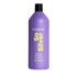 Matrix So Silver Purple Shampoo | Neutralizes Yellow Tones | Color Depositing & Toning | For Color Treated, Blonde, Grey, and Platinum Hair | Packaging May Vary | Vegan 33.8 Fl Oz (Pack of 1) - Evallys.com