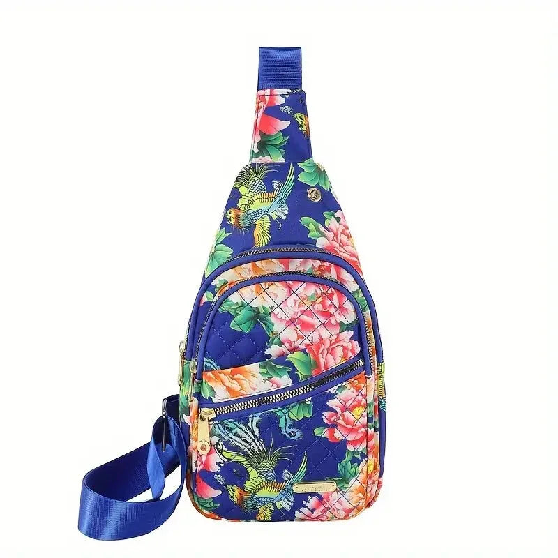Lightweight Crossbody Sling Bag - Adjustable Strap, Zip Closure, Perfect For Travel, Sports & Hiking - Evallys.com