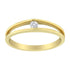 10K Yellow Gold Diamond Promise Ring (1/10 Cttw, H-I Color, I1-I2 Clarity) - Evallys.com # #