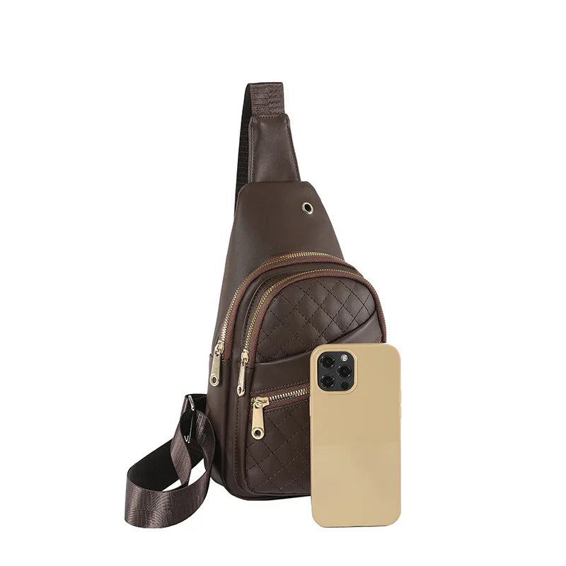 Storage Bag & Travel Bag Small Sling Bag Crossbody Chest Shoulder Water Resistant Sling Purse One Strap Travel Bag For Men Women Boys With Earphone Hole - Evallys.com
