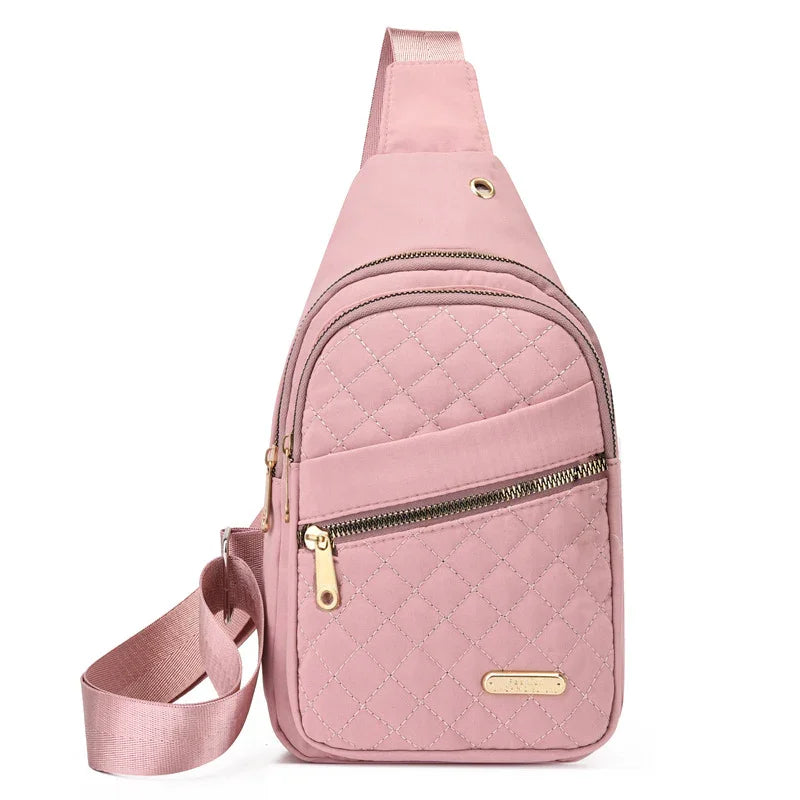 Lightweight Crossbody Sling Bag - Adjustable Strap, Zip Closure, Perfect For Travel, Sports & Hiking - Evallys.com