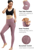 Fengbay 2 Pack High Waist Yoga Pants, Pocket Yoga Pants Tummy Control Workout Running 4 Way Stretch Yoga Leggings - Evallys.com # #