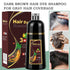 MEIDU Coffee Hair Dye Shampoo for Women - Instant Hair Color for Gray Hair - 100% Gray Coverage - Herbal Ingredients - 3 in 1 C-4 Coffee Hair Dye Shampoo - 500ml - Evallys.com # #