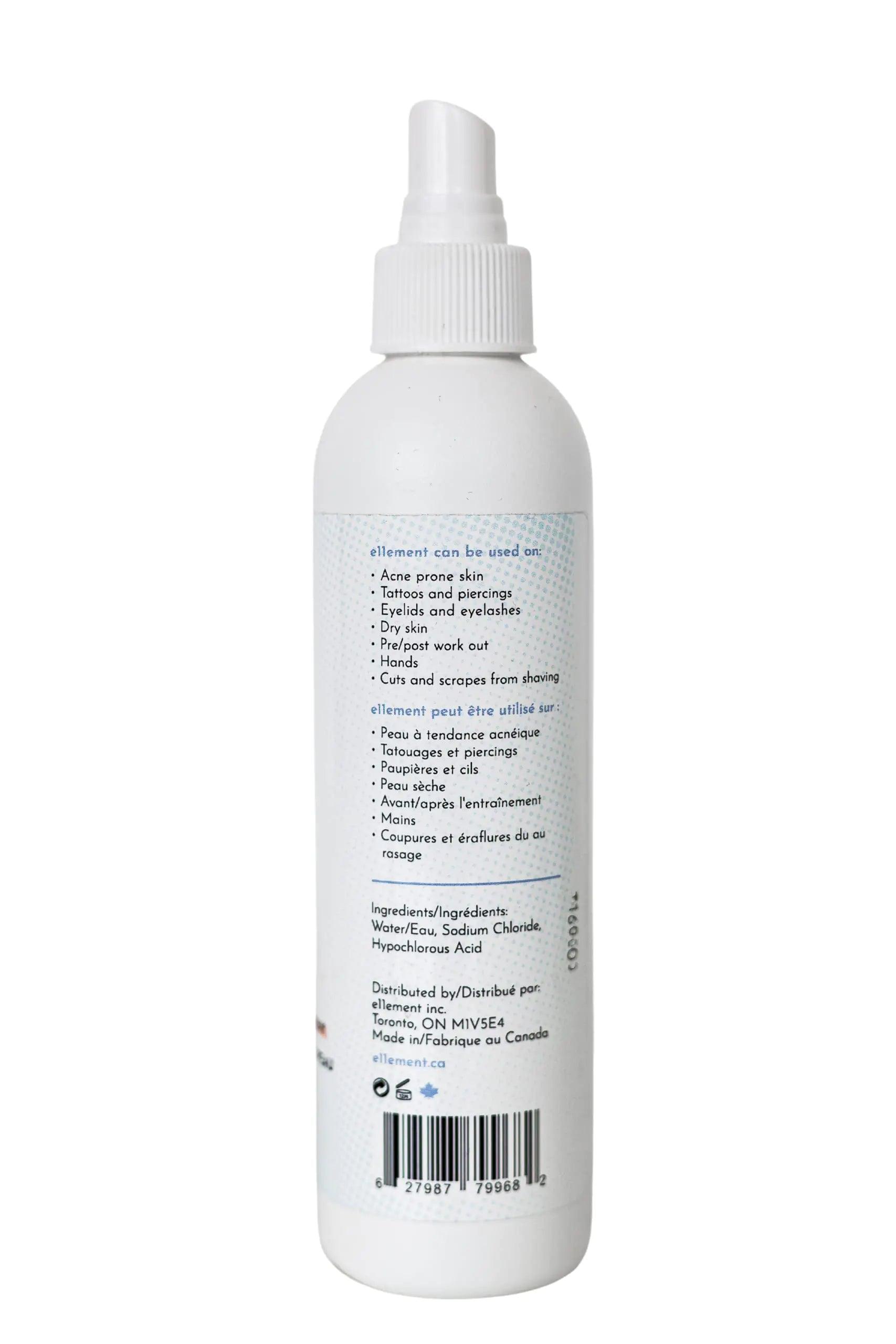 Hypochlorous Acid Face and Skin Spray - HOCL- Safe for use on Acne Prone Skin - Eczema - Dry Scalp - Post Procedure -Toner - Eye Lash Cleanser - Face and Hand Cleanser (Large 8 oz.) 8 Fl Oz (Pack of 1) - Evallys.com # #