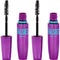 Maybelline Volum' Express Falsies Volumizing, Washable Mascara, Blackest Black, 2 Count 0.25 Fl Oz (Pack of 2) - Evallys.com # #