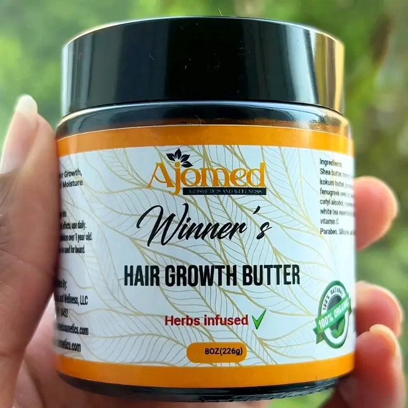 Rosemary and Fenugreek Hair Growth Butter Haircare Herbal, Hair Growth Balm, Alopecia Oil, Scalp Dandruff Moisturize - Evallys.com # #