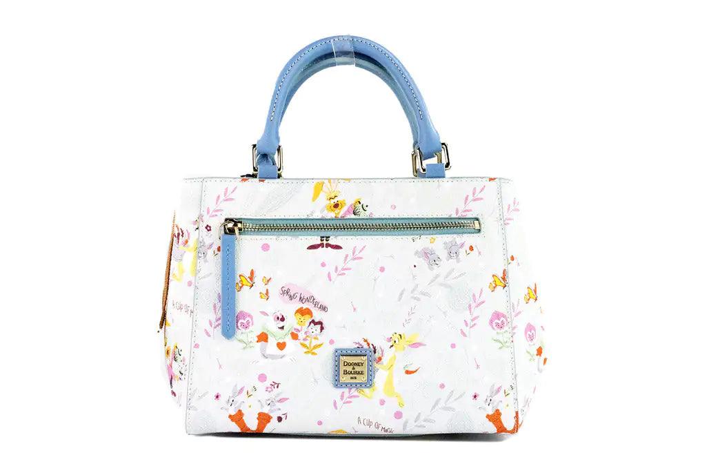 Dooney & Bourke Disney Reigning Rabbits Zip Satchel Handbag - Evallys.com # #