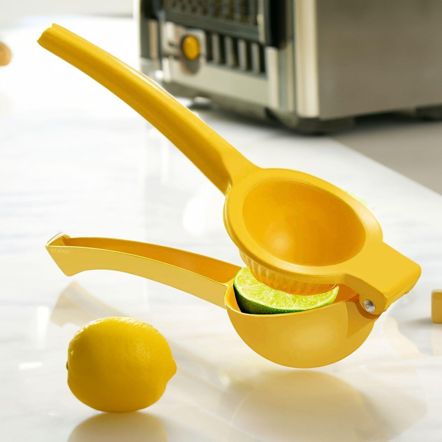 Heavy Duty Metal Orange Citrus Lemon Squeezer Manual Fruit Juicer Press Tool - Evallys.com # #