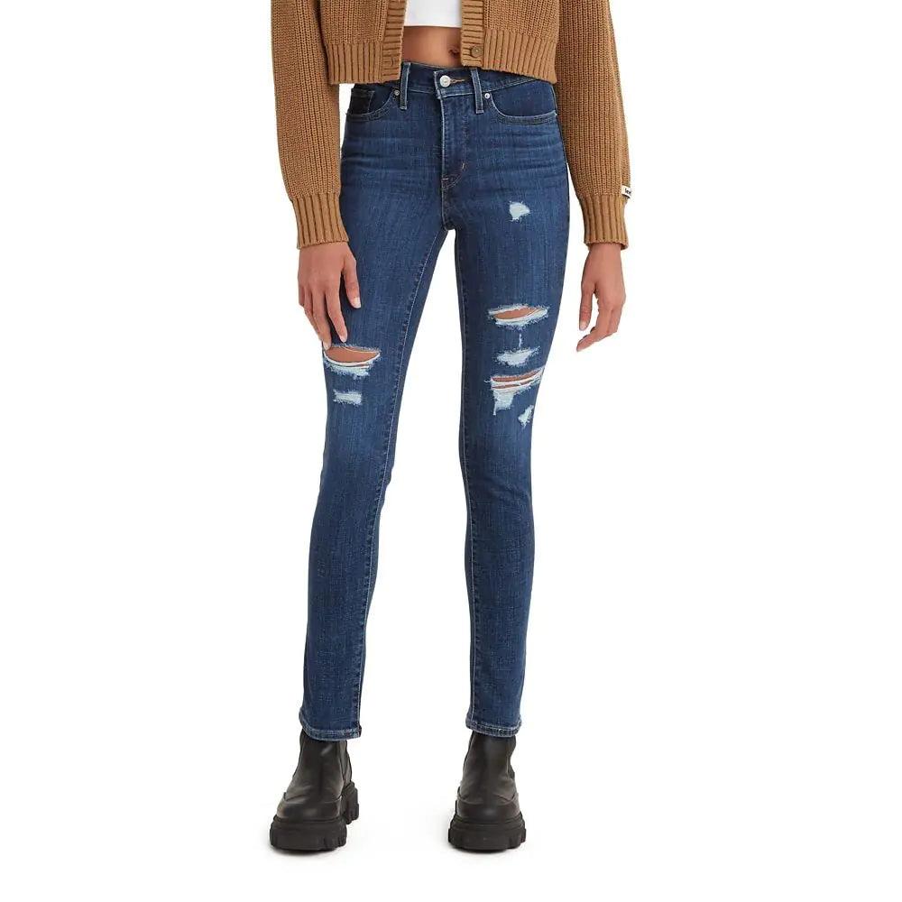 Levi's Women's 311 Shaping Skinny Jeans (Also Available in Plus) Plus Size 36 Plus Lapis Breakdown - Evallys.com # #