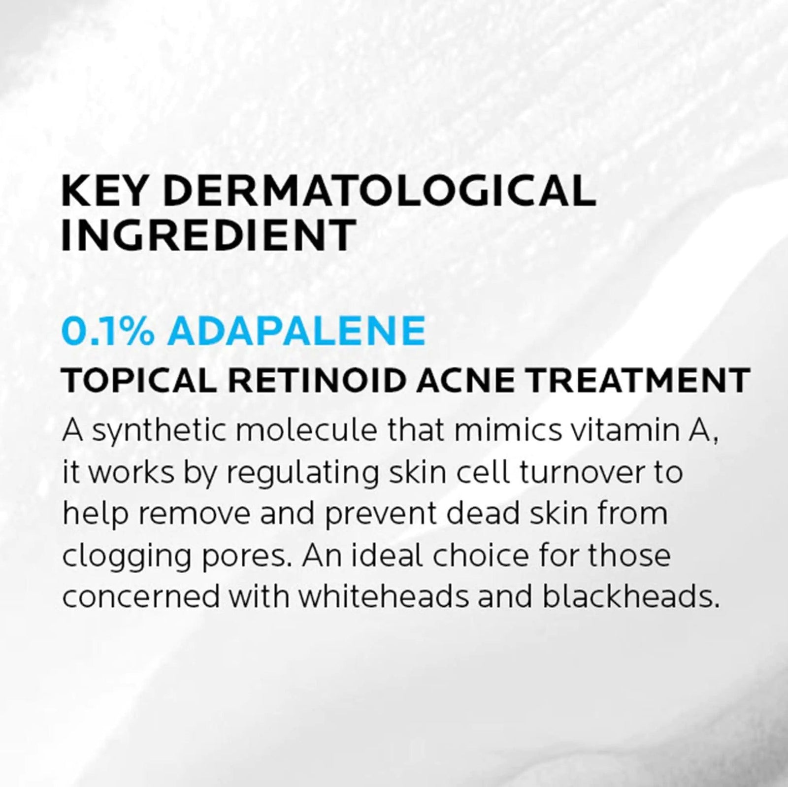 La Roche-Posay Effaclar Adapalene Gel 0.1% Acne Treatment | Retinoid Acne Cream | Acne Medication | Acne Gel For Blackheads & Whiteheads | Oil Free | Helps Clear And Prevent Acne & Clogged Pores - Evallys.com # #