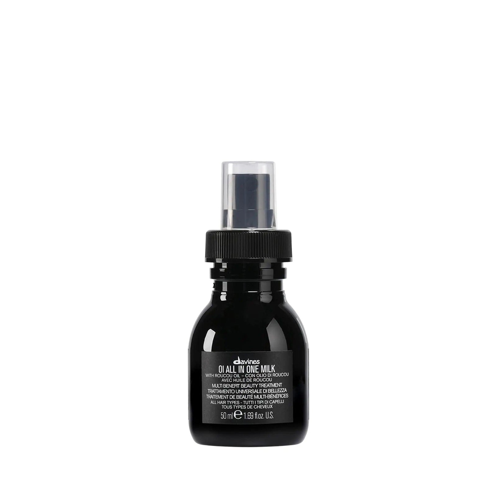 Davines OI All in One Milk | Hair Milk Spray | Powerful Hair Detangler + Hydrating Leave-In Treatment | Smoothes Frizzy Hair 1.7 Fl Oz (Pack of 1) - Evallys.com # #