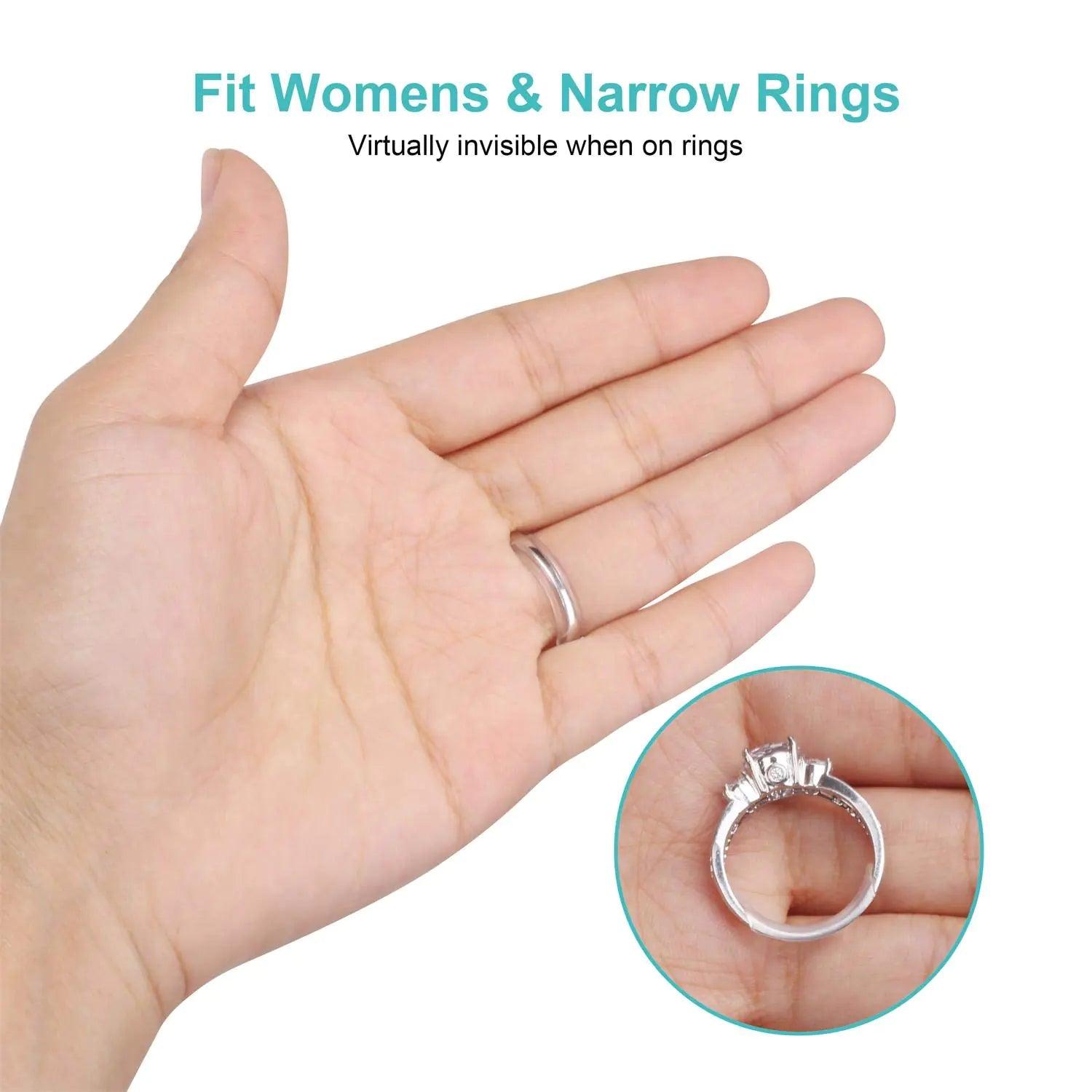 Invisible Ring Size Adjuster for Loose Rings Ring Adjuster Fit Any Rings, Assorted Sizes of Ring Sizer - Evallys.com # #