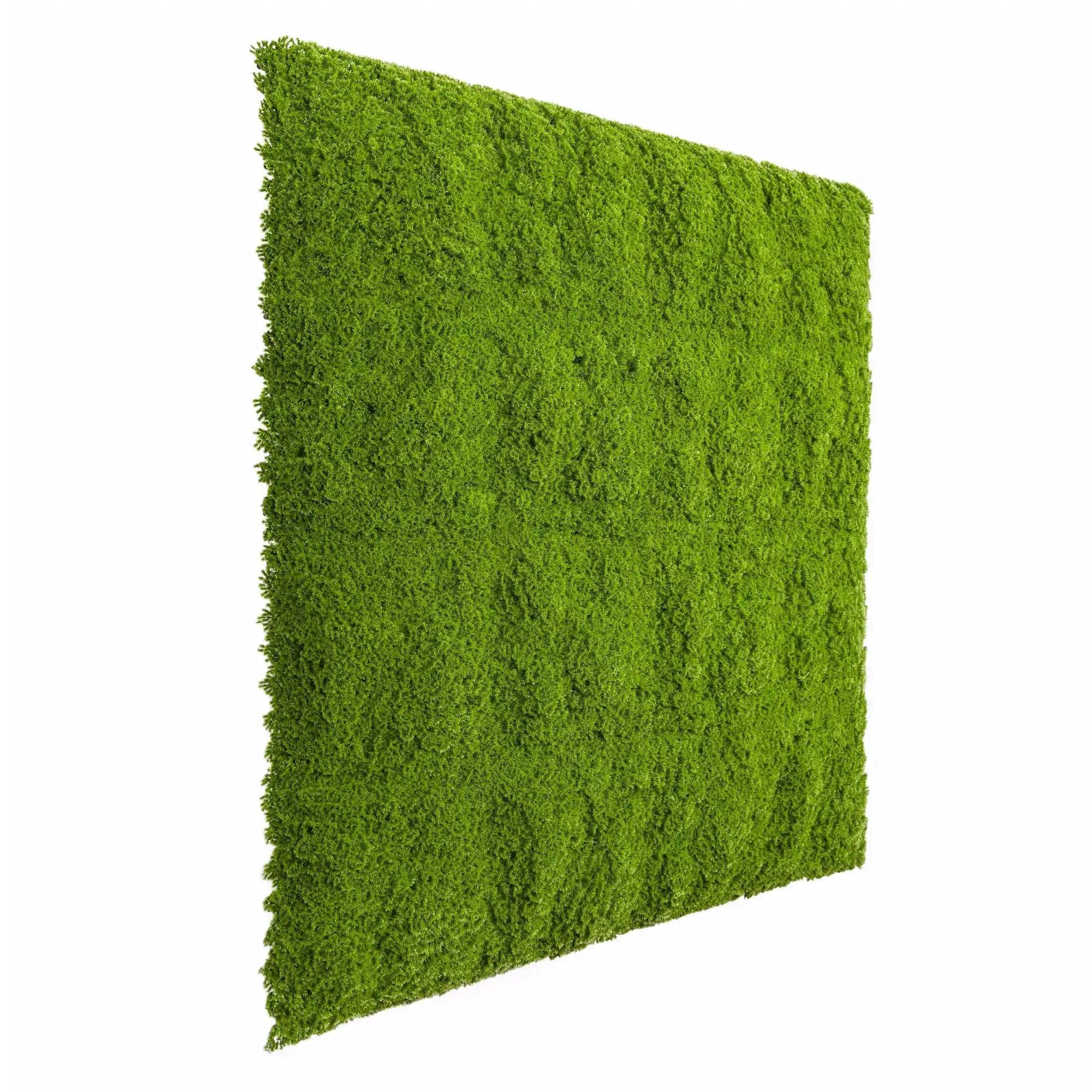 Faux Evergreen Moss Mat 33 SQ FT UV Resistant - Evallys.com