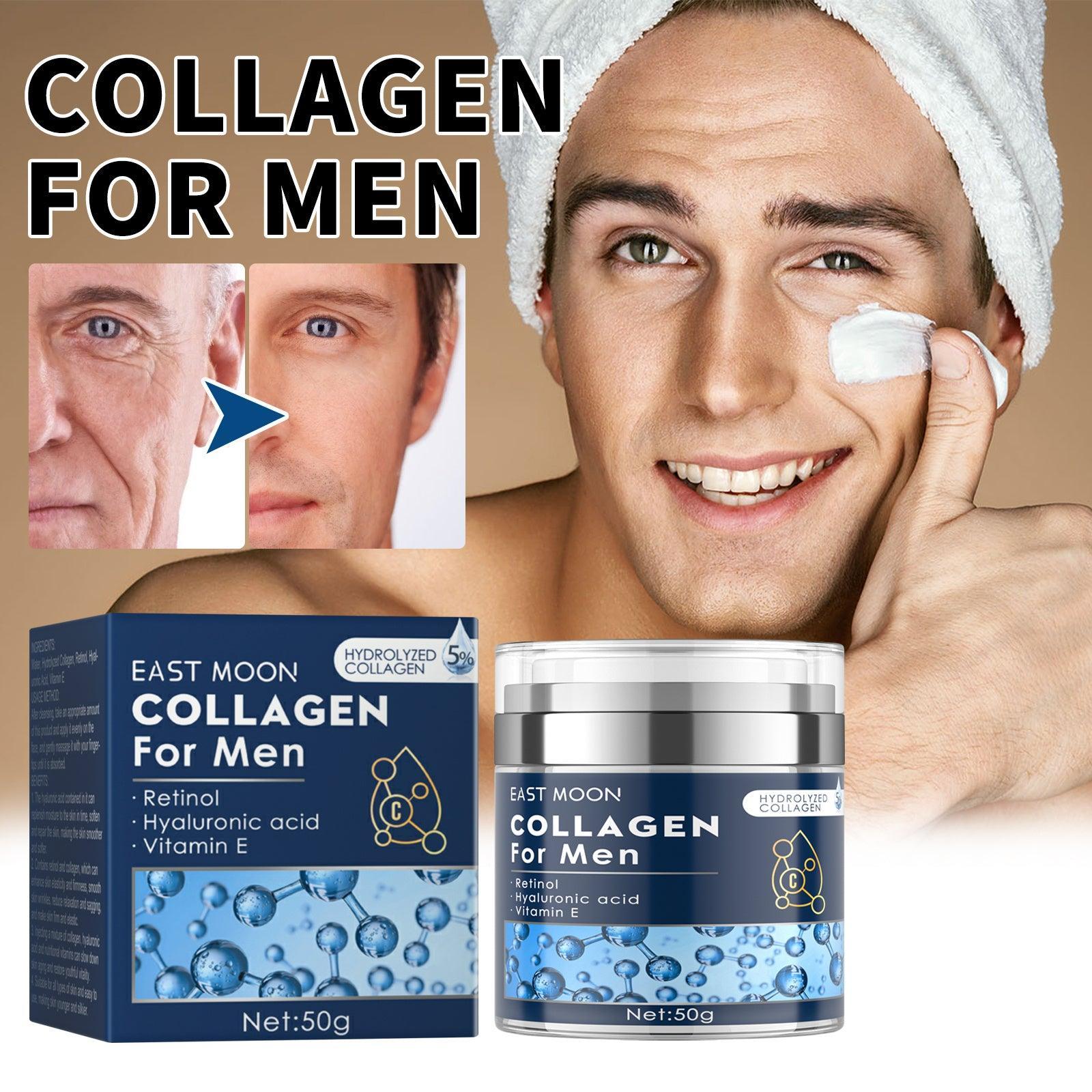 East Moon Collagen Cream, Fade Fine Lines Wrinkle Tight Facial Skin Moisturizing Anti-Aging Cream - Evallys.com # #