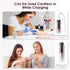 COSLUS Cordless Nail Drill Electric File: Professional for Acrylic Gel Dip Powder Nails Portable Nail Drill Machine Kit for Manicure Pedicure Nail Set with Everything Rechargeable Lightweight Purple Dark Purple - Evallys.com # #