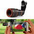 HD 8X Clip On Optical Zoom Telescope Camera Lens For Universal Mobile Cell Phone - Evallys.com