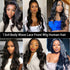 YING Lace Front Wigs Human Hair for Black Women Pre Plucked150% Density Brazilian Body Wave Lace Front Wigs with Baby Hair Glueless Lace Closure Human Hair Wigs(18Inch) - Evallys.com # #