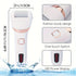 Electric Foot Grinder And Callus Remover, Electric Foot Polisher, Rechargeable Foot Washing And Pedicure Kit, Suitable For Cracked Heels And Dead Skin, With 3 Roller Heads - Evallys.com # #