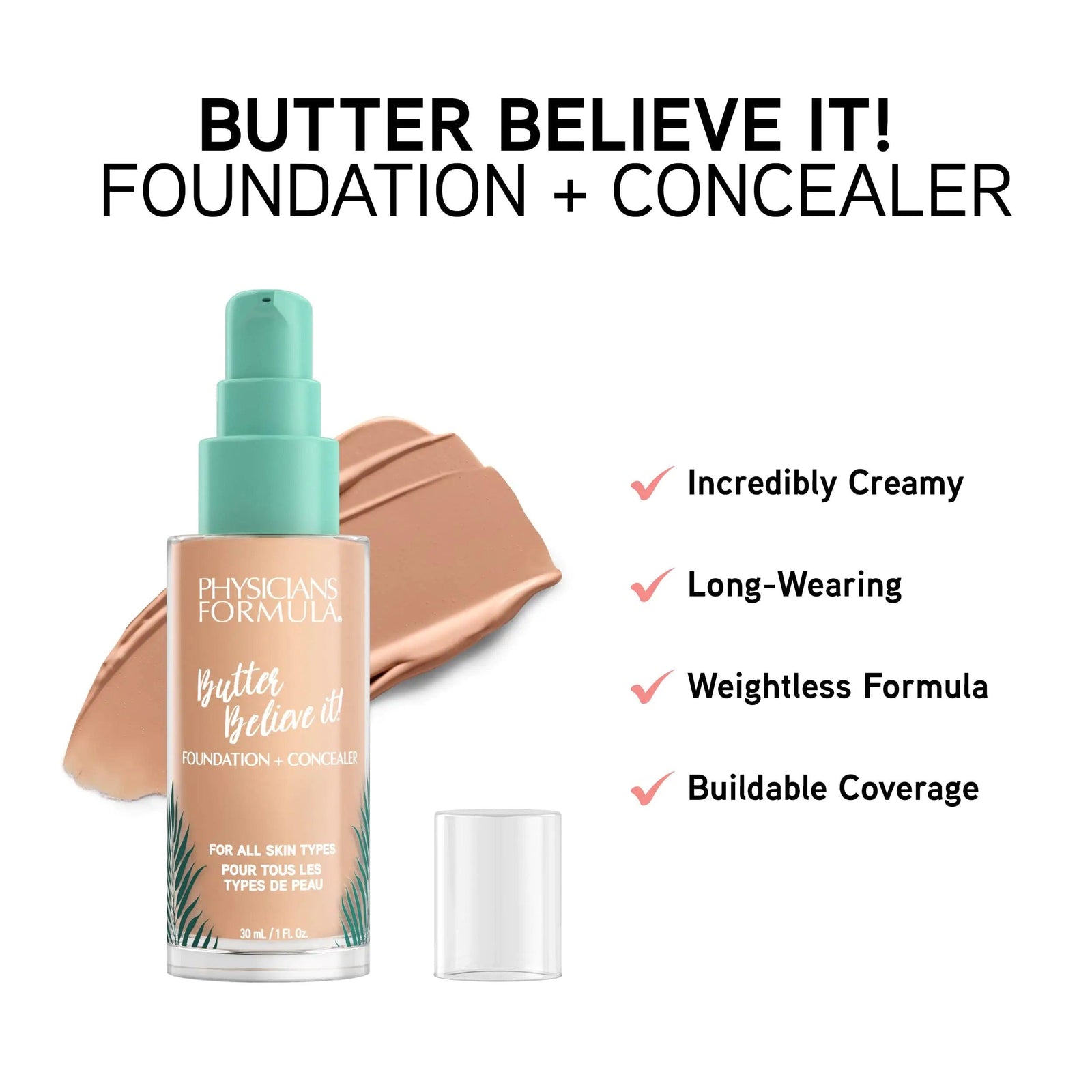 Physicians Formula Setting Powder Palette Multi-Colored Pressed Finishing Powder & Butter Believe It! Foundation + Concealer Light | Dermatologist Tested, Clinicially Tested Translucent Powder + Formula Butter - Evallys.com # #