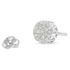 10K White Gold Diamond Cluster Stud Earrings (1 cttw, I-J Color, I2-I3 Clarity) - Evallys.com # #