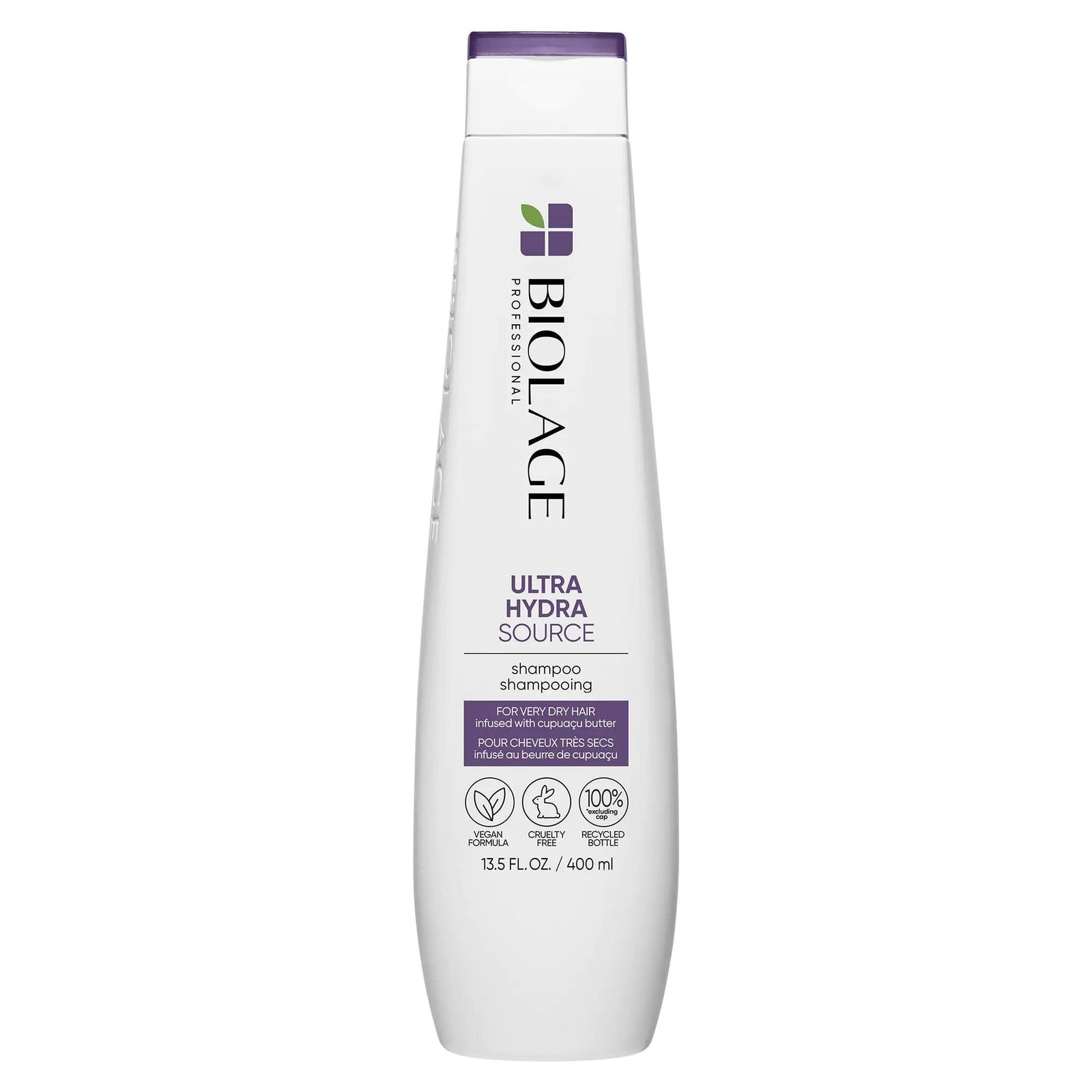 Biolage Ultra Hydra Source Shampoo | Deep Hydrating Shampoo for Very Dry Hair | Moisturizes Hair to Prevent Breakage | Paraben & Silicone-Free | Vegan | Salon Shampoo 13.5 Fl Oz (Pack of 1) - Evallys.com # #