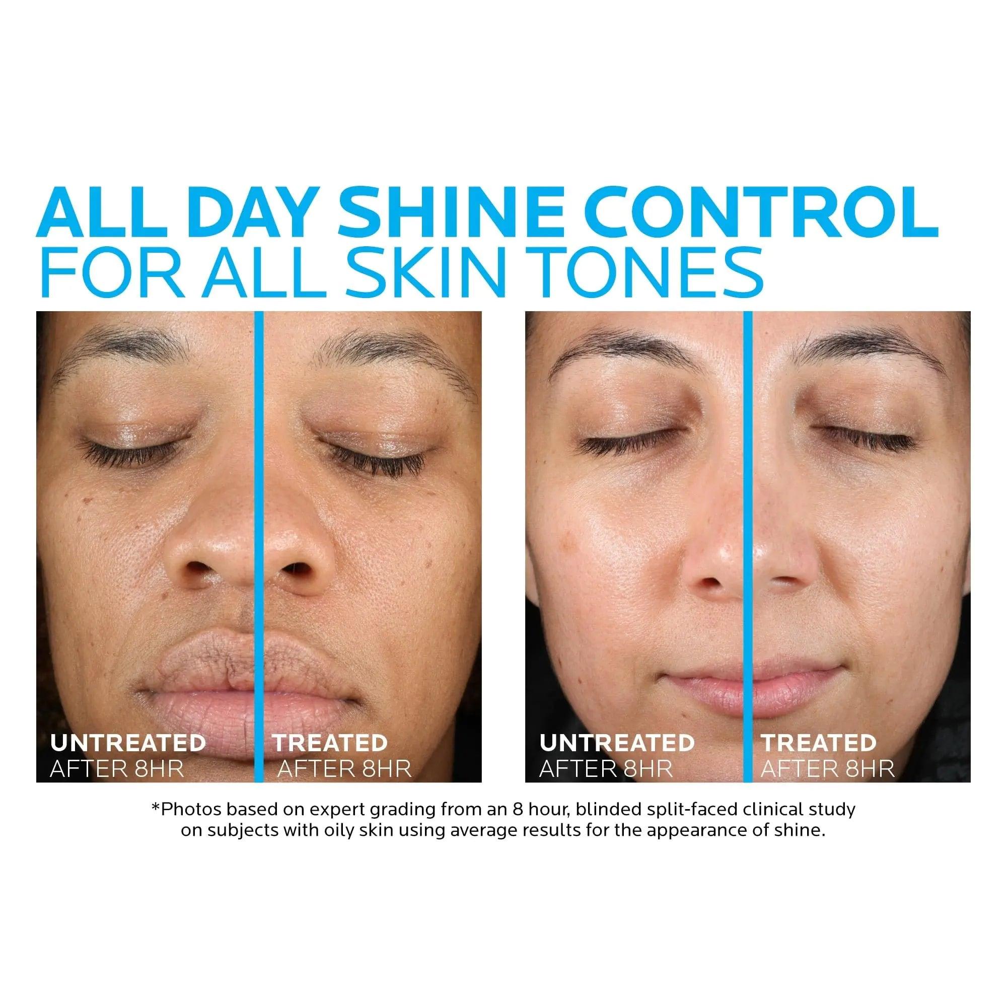 La Roche-Posay Toleriane Double Repair Matte Daily Face Moisturizer, For Oily Skin with Ceramide and Niacinamide for All Skin Tones, Oil Free, Non-Comedogenic 2.54 Fl Oz (Pack of 1) - Evallys.com # #