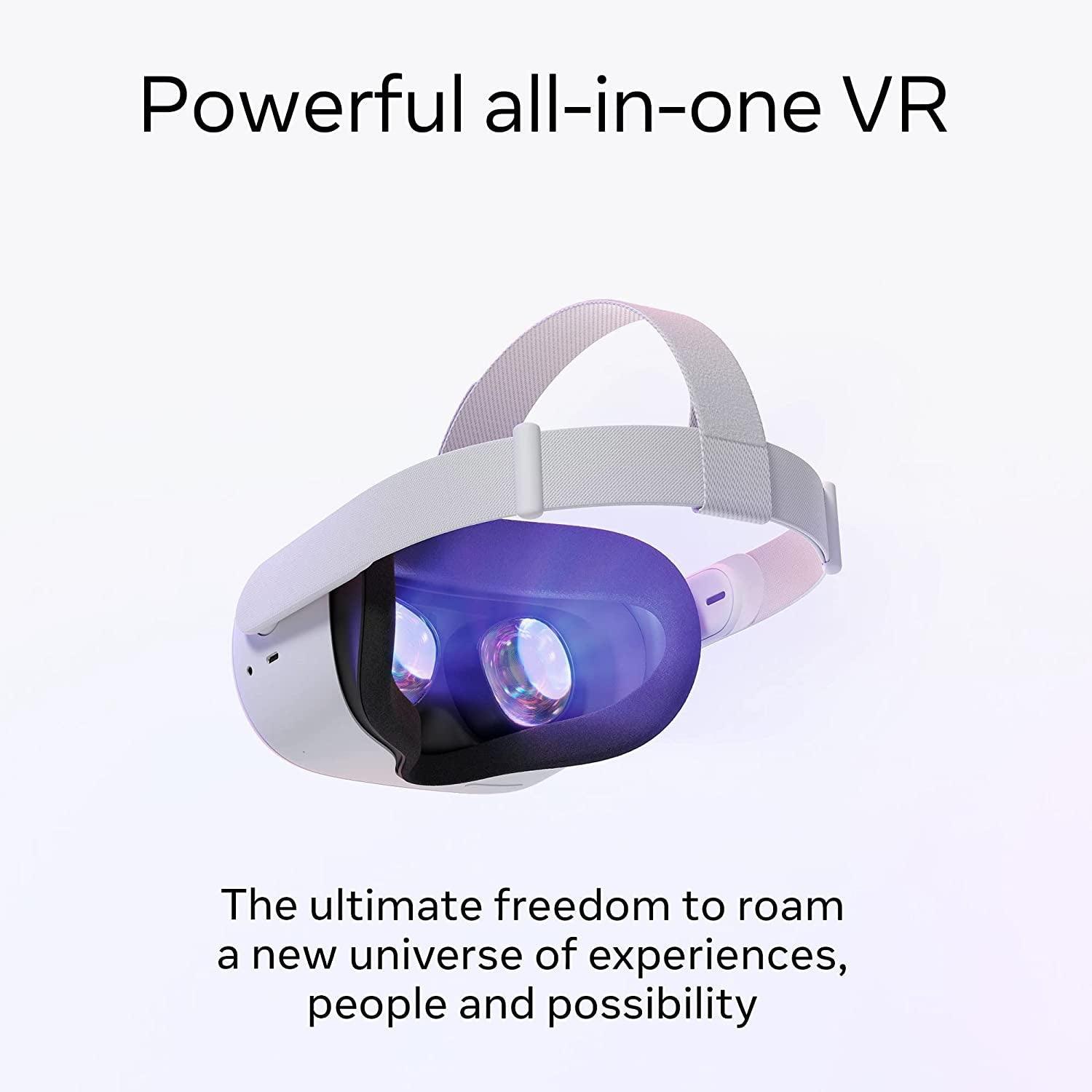 Meta Quest 2 — Advanced All-In-One Virtual Reality Headset — 256 GB - Evallys.com # #