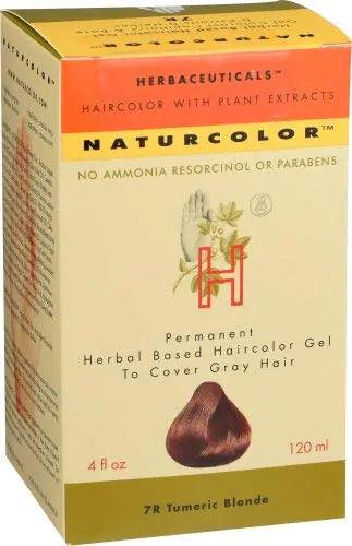 naturcolor Haircolor - Turmeric Blonde Hair Dye, 4 Fl Oz (7R) 7R - Turmeric Blonde 1 Count (Pack of 1) - Evallys.com # #