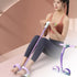 Foot Pedal Resistance Band 6 - Tube Elastic Yoga Strap Resistance Band LED Display Bodybuilding Expander Fitness Equipment For - Evallys.com
