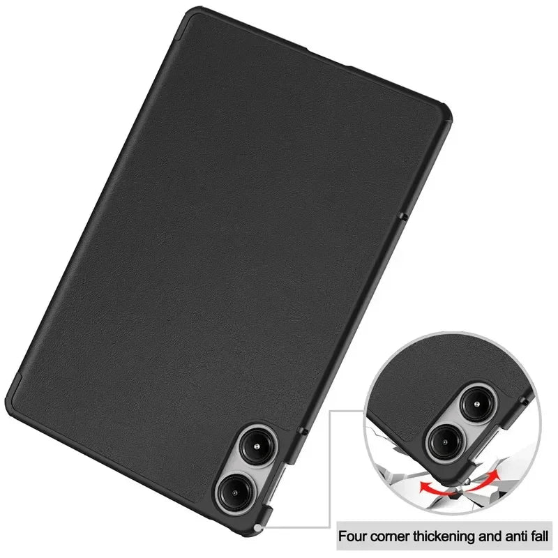 For Xiaomi Redmi Pad Pro 2024 Tri - Folding Flip Stand Case Funda for Red Mi Pad Pro 12.1 Tablet with Auto Sleep Cover - Evallys.com