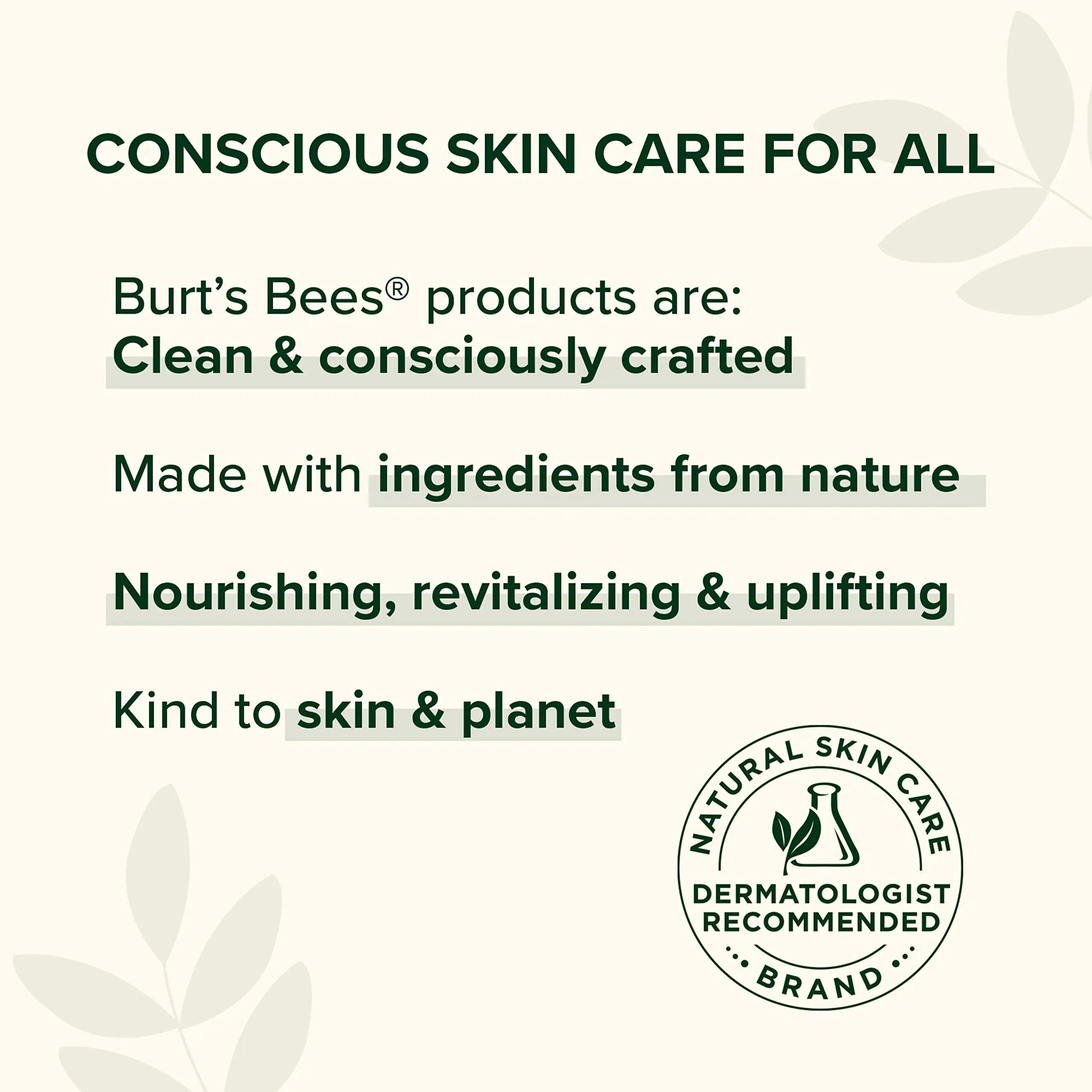 Burt’s Bees Sensitive Skin Bundle, Gentle Cream Facial Cleanser with Aloe and Moisturizing Face Cream with Aloe and Rice Milk, Natural Origin Skincare, 6 oz./3 oz. Cream Cleanser + Moisturizing Cream Bundle - Evallys.com # #