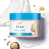 Dove Scrub Macadamia & Rice Milk Reveals Visibly Smoother Skin Body Scrub That Nourishes Skin 10.5 oz 10.5 Ounce (Pack of 1) - Evallys.com # #