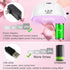 LKE UV LED Nail Lamp, Nail Dryer 72W Gel Nail Polish Curing Lamp UV Nail Lamp LED Nail Lamp for Gel Nail Polish Kit Nail Light Nail Art Accessories White (White) - Evallys.com # #