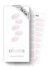 ohora Semi Cured Gel Nail Strips (N Bare Pink) - White, Solid, Works with Any UV/LED Nail Lamps, Salon-Quality, Long Lasting, Easy to Apply & Remove - Includes 2 Prep Pads, Nail File & Wooden Stick 01. N Bare Pink - Evallys.com # #