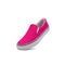 Low-Top Slip Ons Women's Fashion Sneakers Casual Canvas Sneakers for Women Comfortable Flats Breathable Padded Insole Slip on Sneakers Women Low Slip on Shoes 6 Fuschia - Evallys.com # #