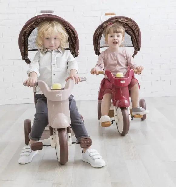 iimo 3-in-1 Foldable Tricycle with Canopy - Evallys.com # #