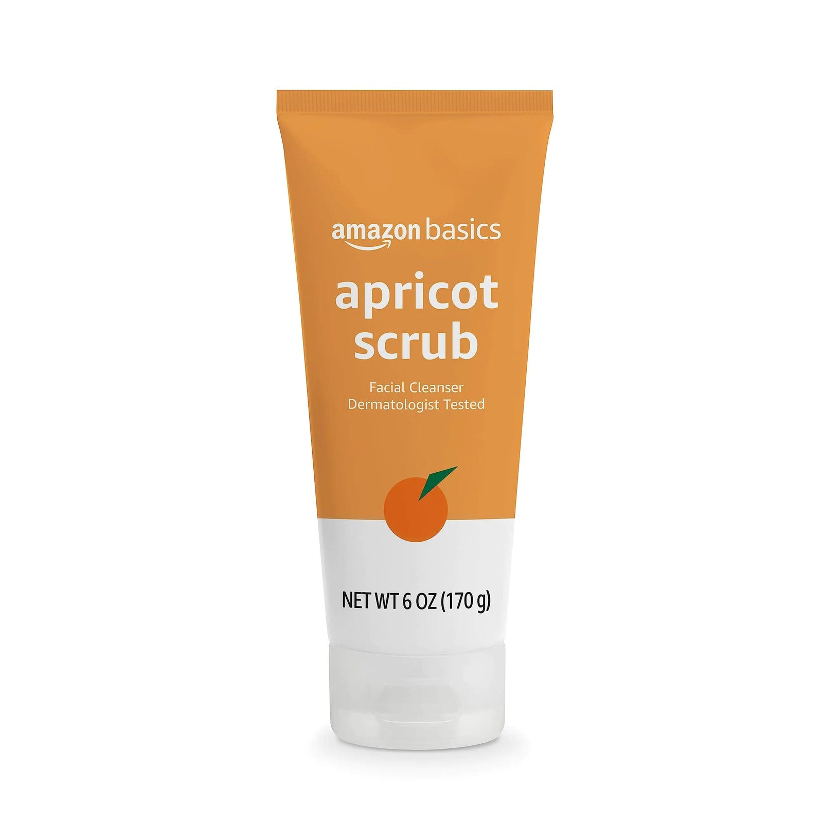 Amazon Basics Apricot Scrub Facial Cleanser, 6 Ounce (Previously Solimo) 6 Ounce (Pack of 1) - Evallys.com # #