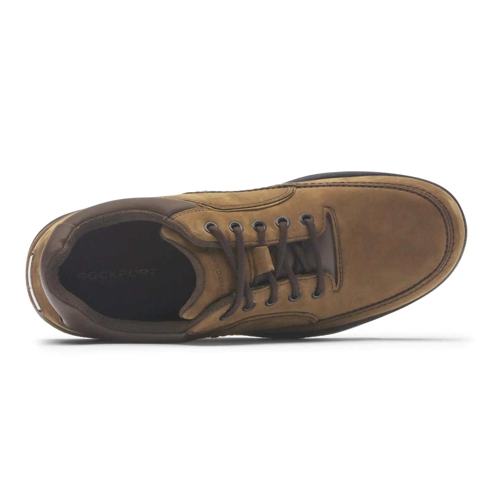 Rockport Men's Eureka Walking Shoe 7 Chocolate Nubuck - Evallys.com # #