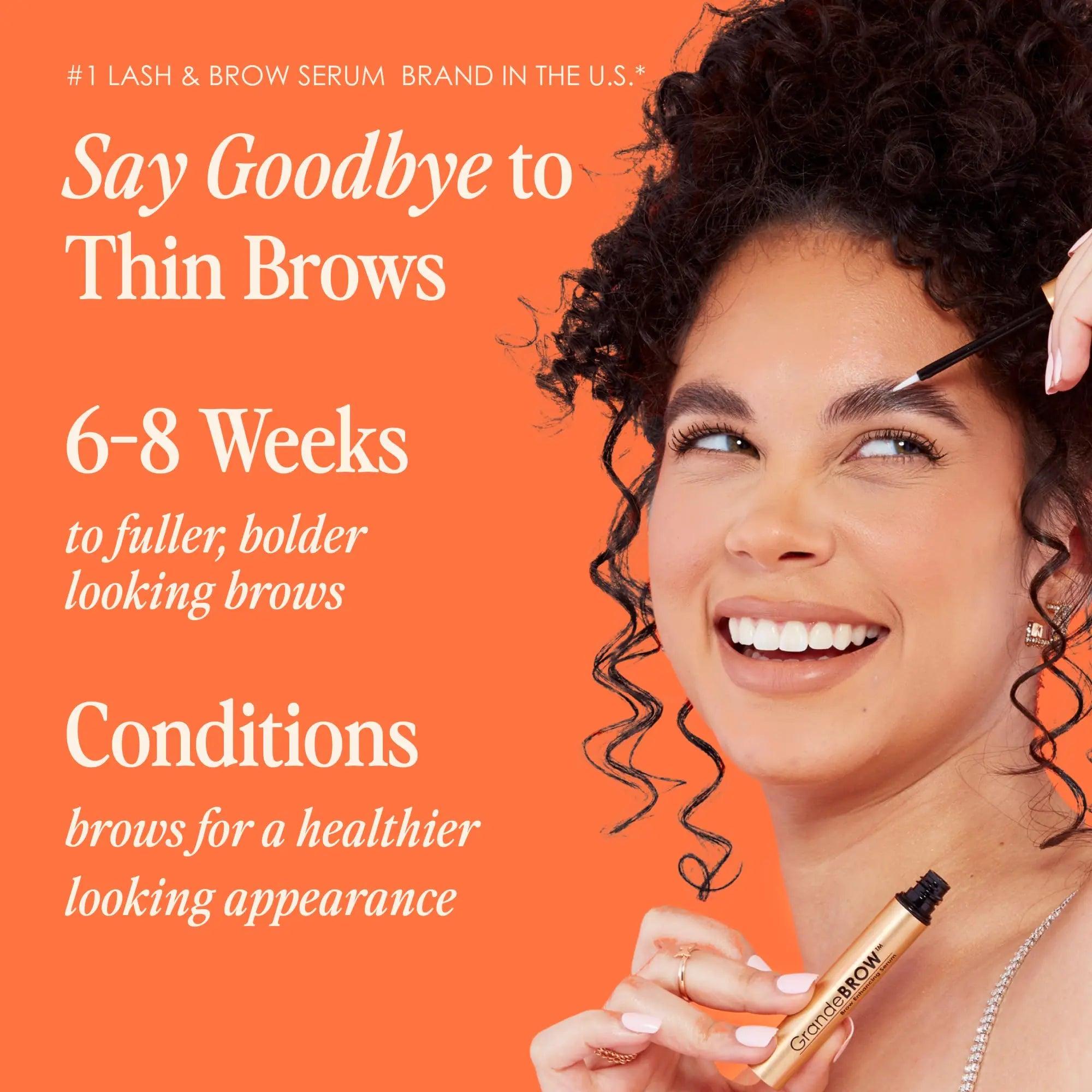 GrandeBROW Brow Enhancing Serum 0.1 Fl Oz (Pack of 1) - Evallys.com # #