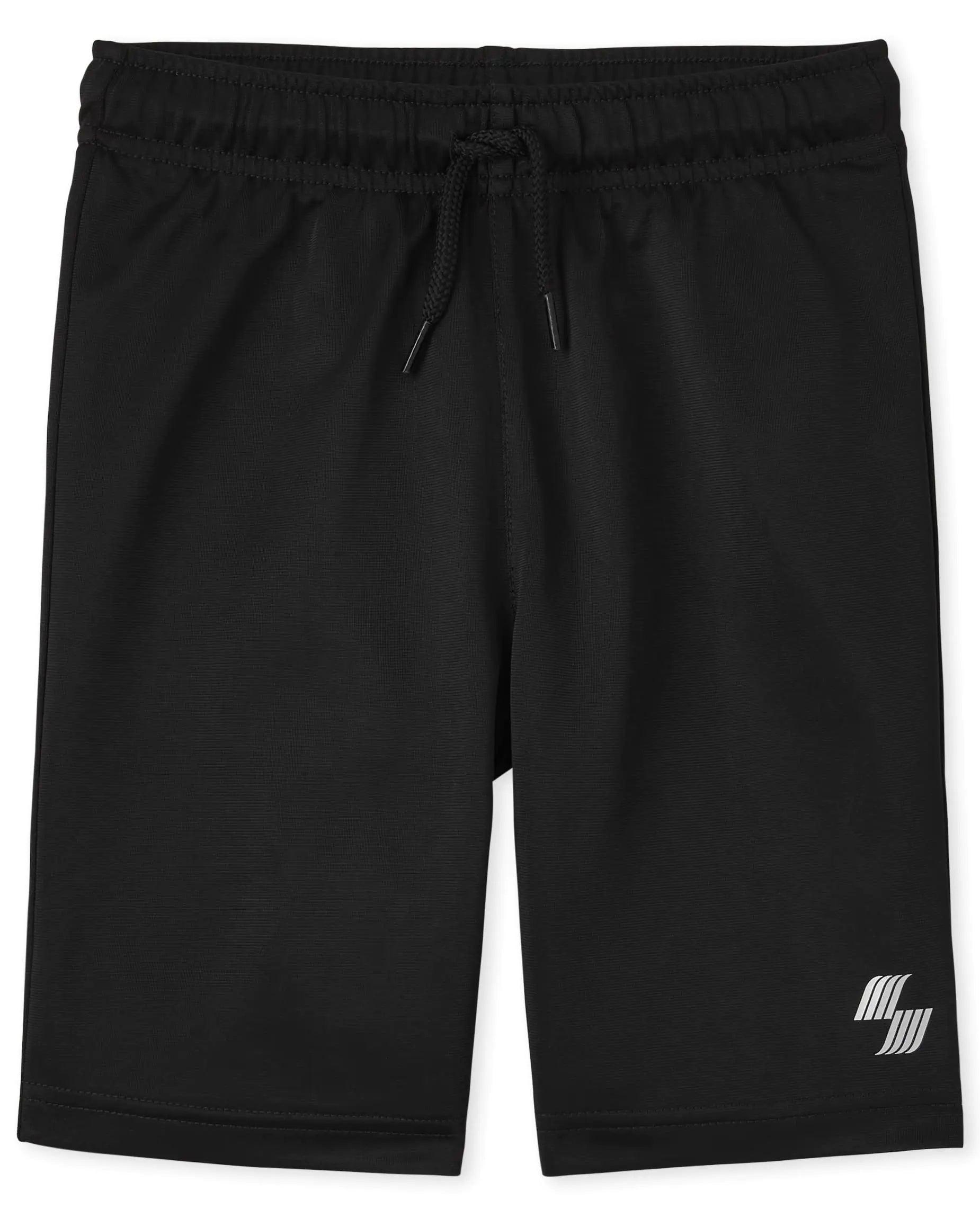 The Children's Place Boys' Athletic Basketball Shorts X-Large Black / Red / Navy 3 - Evallys.com # #