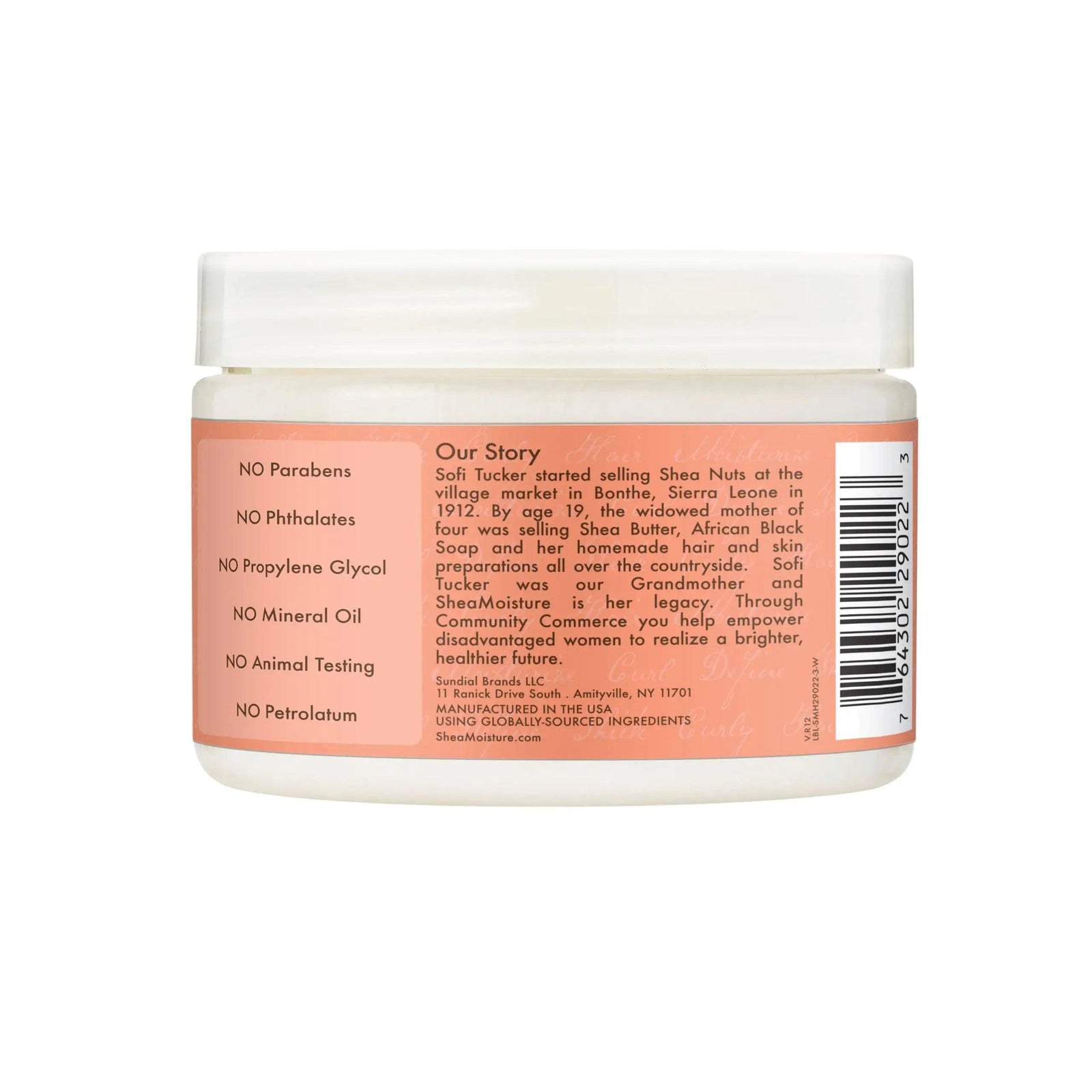 SheaMoisture Smoothie Curl Enhancing Cream Coconut and Hibiscus for Thick, Curly Hair Sulfate Free and Paraben Free 12 oz 12 Ounce (Pack of 1) - Evallys.com # #