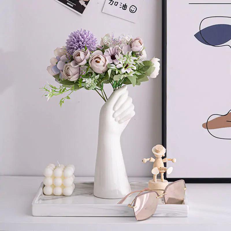 Ceramic Hand Vase - Evallys.com # #