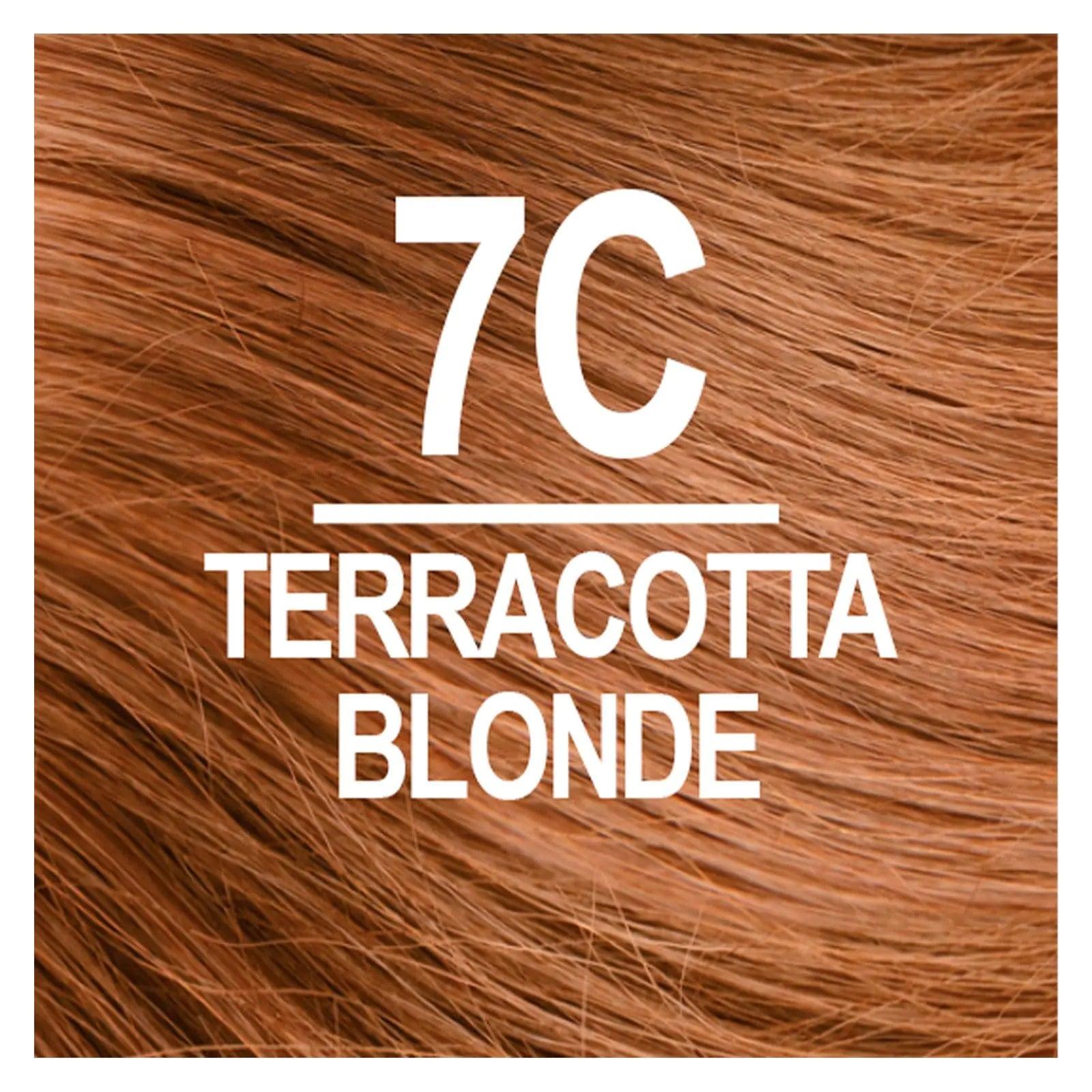 Naturtint Permanent Hair Color 7C Terracotta Blonde (Pack of 6), Ammonia Free, Vegan, Cruelty Free, up to 100% Gray Coverage, Long Lasting Results - Evallys.com # #