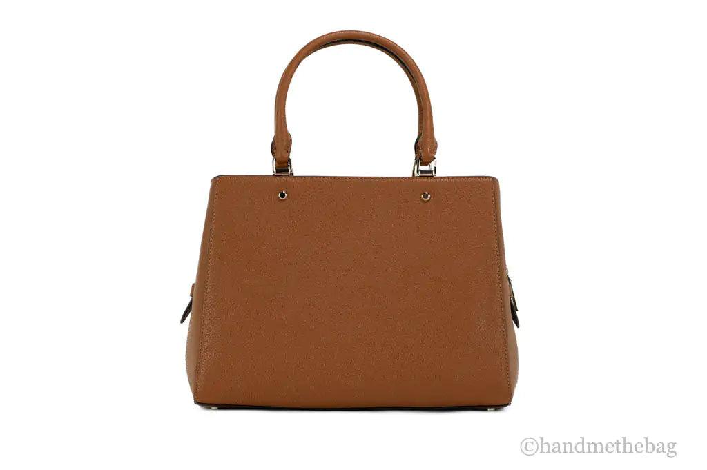 Kate Spade Leila Medium Warm Gingerbread Triple Compartment Satchel - Evallys.com # #