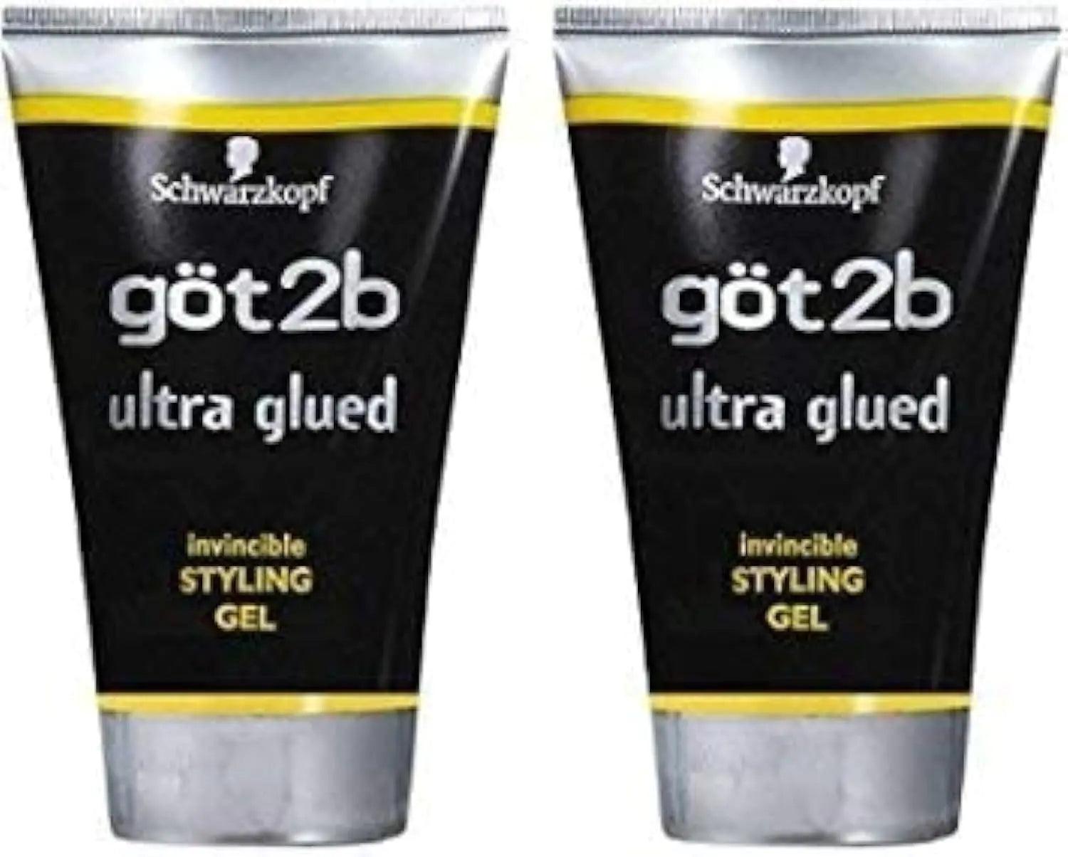 Got 2b Ultra Glued Invincible Styling Gel, 1.25 Ounce (2 Pack) - Evallys.com # #